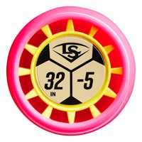 Louisville Slugger 2026 Limited Edition Atlas Wildstyle USSSA Baseball Bat -5, pinkgreen-v-6-z