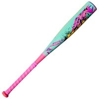 Louisville Slugger 2026 L/E Atlas Wildstyle Jr Big Barrel USSSA Baseball Bat -10, pinkgreen-v-5-z