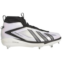 adidas Mens adizero Impact+ 3.0 SE Metal Cleats, White/Black