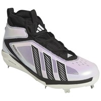 adidas Mens adizero Impact+ 3.0 SE Metal Cleats, White/Black