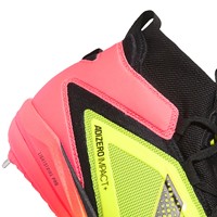 adidas Mens adizero Impact+ 3.0 SE Metal Cleats, Yellow/Black
