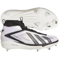 adidas Mens adizero Impact+ 3.0 SE Metal Cleats, White/Black