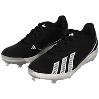 adidas Mens adizero Electric 3.0 Metal Cleats, Black/White