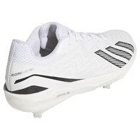 adidas Mens adizero Electric 3.0 Metal Cleats, White/Black