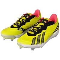 adidas Mens adizero Electric 3.0 Metal Cleats, Yellow/Black