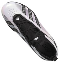 adidas Mens adizero Impact+ 3.0 TPU Cleats, White/Black