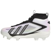adidas Mens adizero Impact+ 3.0 TPU Cleats, White/Black