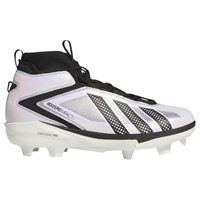 adidas Mens adizero Impact+ 3.0 TPU Cleats, White/Black