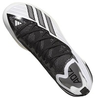 adidas Mens adizero Electric 3.0+ TPU Cleats, White/Black