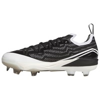 adidas Mens adizero Electric 3.0+ TPU Cleats, White/Black