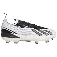 adidas Mens adizero Electric 3.0+ TPU Cleats, White/Black