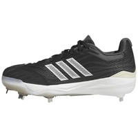 adidas Womens adizero Instinct 3.0 Metal Cleats, Black/White