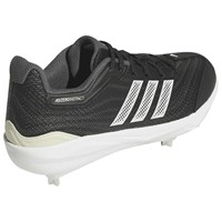 adidas Womens adizero Instinct 3.0 Metal Cleats, Black/White