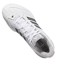 adidas Womens adizero Instinct 3.0 Metal Cleats, White/Black