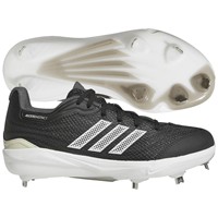 adidas Womens adizero Instinct 3.0 Metal Cleats, Black/White