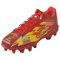 adidas Youth adizero Impact 2.0 MD SE Lightning McQueen Cleats, Red/Yellow