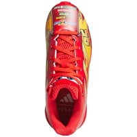 adidas Youth adizero Impact 2.0 MD SE Lightning McQueen Cleats, Red/Yellow
