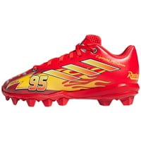 adidas Youth adizero Impact 2.0 MD SE Lightning McQueen Cleats, Red/Yellow