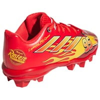 adidas Youth adizero Impact 2.0 MD SE Lightning McQueen Cleats, Red/Yellow