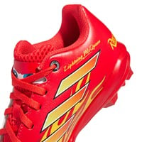 adidas Youth adizero Impact 2.0 MD SE Lightning McQueen Cleats, Red/Yellow