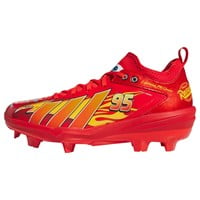 adidas Mens adizero Impact 3.0 SE Lightning McQueen TPU Cleat, Red/Yellow