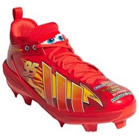 adidas Mens adizero Impact 3.0 SE Lightning McQueen TPU Cleat, Red/Yellow