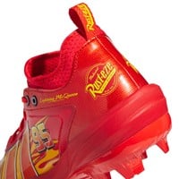 adidas Mens adizero Impact 3.0 SE Lightning McQueen TPU Cleat, Red/Yellow