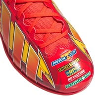adidas Mens adizero Impact 3.0 SE Lightning McQueen TPU Cleat, Red/Yellow