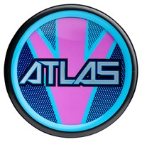 Louisville Slugger 2026 Limited Edition Atlas Hybrid BBCOR Baseball Bat -3, pinkpurple-v-7-z