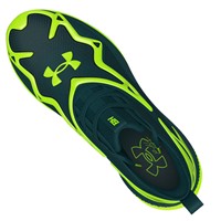 Under Armour Mens Harper 11 Pro Turf Shoes, Green/Black