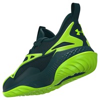 Under Armour Mens Harper 11 Pro Turf Shoes, Green/Black
