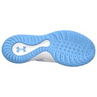 Under Armour Mens Harper 11 Pro Turf Shoes, White/Blue