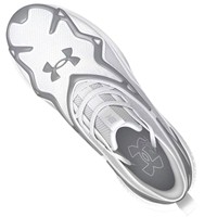 Under Armour Mens Harper 11 Pro Turf Shoes, White/Silver