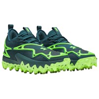 Under Armour Mens Harper 11 Pro TPU Cleats, Green/Black