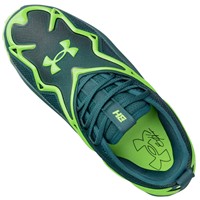 Under Armour Mens Harper 11 Pro TPU Cleats, Green/Black