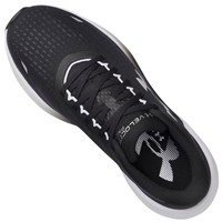 Under Armour Mens Velociti Pace Running Shoes, Black/White