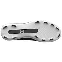 Under Armour Junior Harper 11 TPU Cleats, Black/White