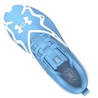 Under Armour Junior Harper 11 TPU Cleats, Blue/White