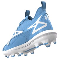 Under Armour Junior Harper 11 TPU Cleats, Blue/White