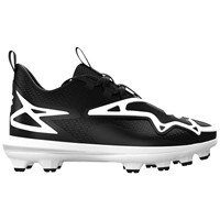 Under Armour Junior Harper 11 TPU Cleats, Black/White