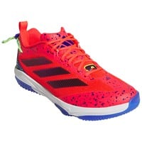 adidas Mens Adizero Impact 2.0 SE Baseball Turf Shoe, Red/Blue