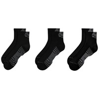 NIKE Every Day Elevated Sport 3pk Ankle Socks, Black