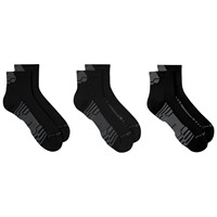 NIKE Every Day Elevated Sport 3pk Ankle Socks, Black