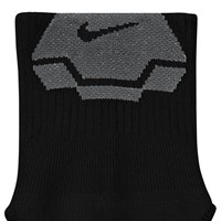 NIKE Every Day Elevated Sport 3pk Ankle Socks, Black