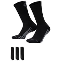 NIKE Every Day Elevated Sport 3pk Crew Socks, Black