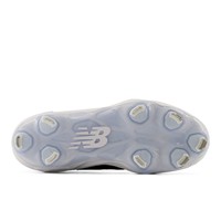 New Balance Womens Velo V5 Metal Cleats, Black/White