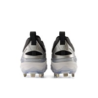 New Balance Womens Velo V5 Metal Cleats, Black/White