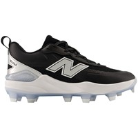 New Balance Womens Velo V5 Molded Cleats, Black/White