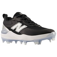 New Balance Womens Velo V5 Molded Cleats, Black/White