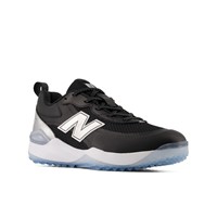 New Balance Womens Velo V5 Turf Shoes, Black/White